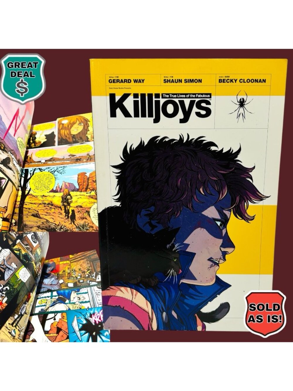 Dark Horse Books The True Lives of the Fabulous Killjoys TPB Gerard Way